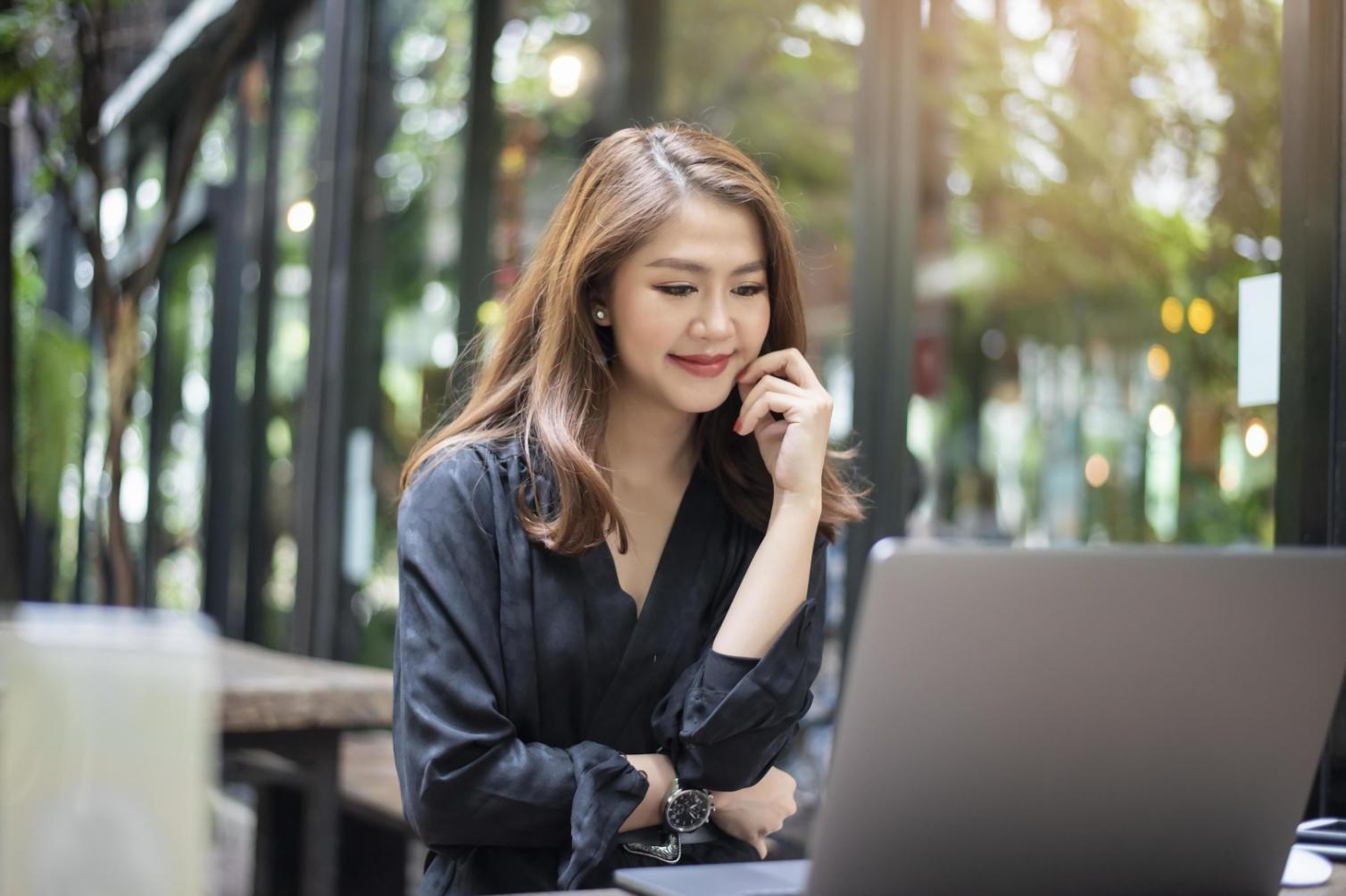 Teilnehmer bei der strategischen Finanzanalyse